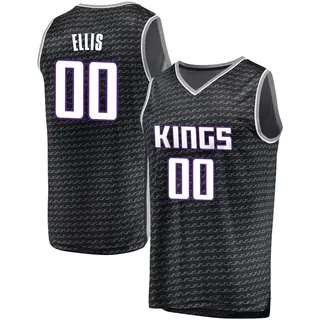 Youth Boogie Ellis Sacramento Kings Black Jersey - Statement Edition - Fast Break