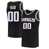 Youth Boogie Ellis Sacramento Kings Black Jersey - Statement Edition - Swingman