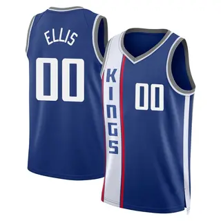 Youth Boogie Ellis Sacramento Kings Blue 2023/24 City Edition Jersey - Swingman