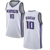 Youth DeMar DeRozan Sacramento Kings White Jersey - Association Edition - Swingman