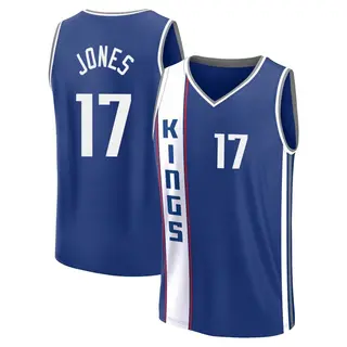 Youth Isaac Jones Sacramento Kings Blue 2023/24 City Edition Jersey - Fast Break