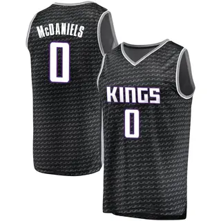 Youth Jalen McDaniels Sacramento Kings Black Jersey - Statement Edition - Fast Break