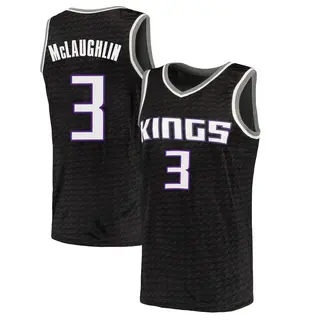 Youth Jordan McLaughlin Sacramento Kings Black Jersey - Statement Edition - Swingman