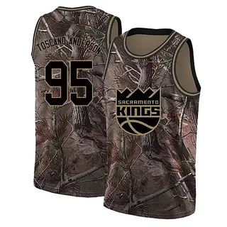 Youth Juan Toscano-Anderson Sacramento Kings Camo Realtree Collection Jersey - Swingman