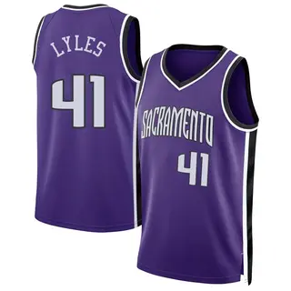 Youth Trey Lyles Sacramento Kings Purple 2024/25 Classic Edition Jersey - Swingman