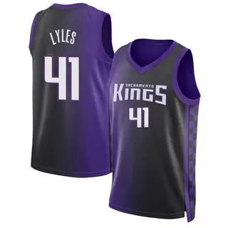 Youth Trey Lyles Sacramento Kings Purple Statement Edition 2022/23 Jersey - Swingman